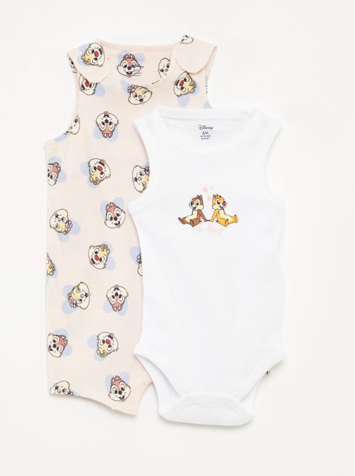 Completo pagliaccetto + body 'Disney' - 2 pezzi - Kiabi