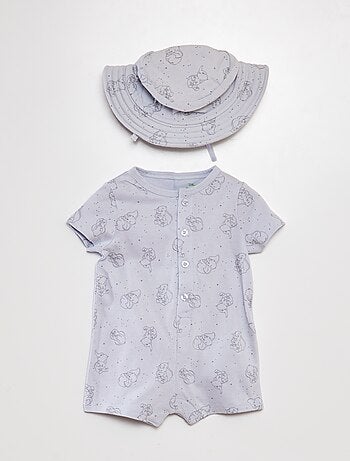 Completo pagliaccetto + cappello 'Disney'