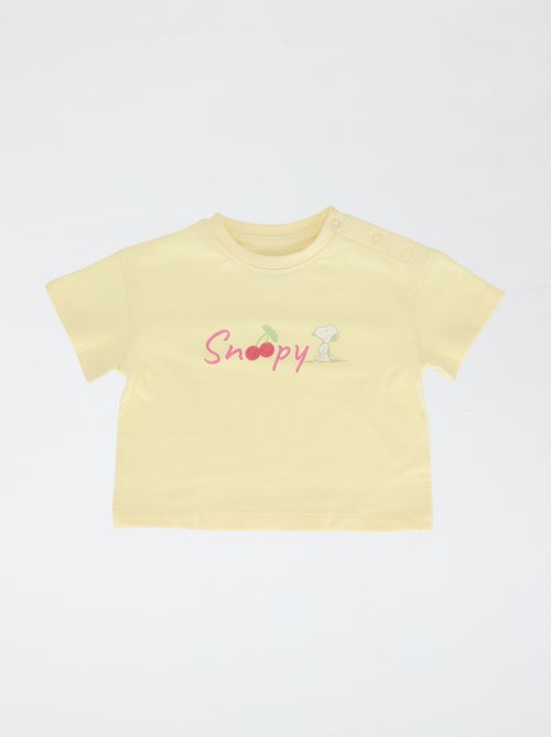 Completo pantaloncini + T-shirt 'Snoopy' - Kiabi