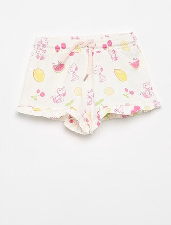 Completo pantaloncini + T-shirt 'Snoopy'