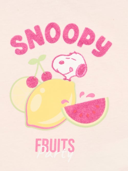 Completo pantaloncini + T-shirt 'Snoopy' - Kiabi