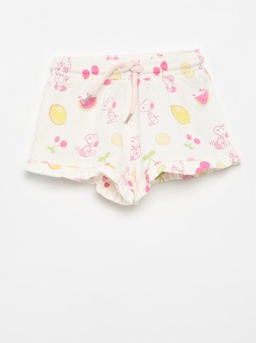 Completo pantaloncini + T-shirt 'Snoopy' - Kiabi
