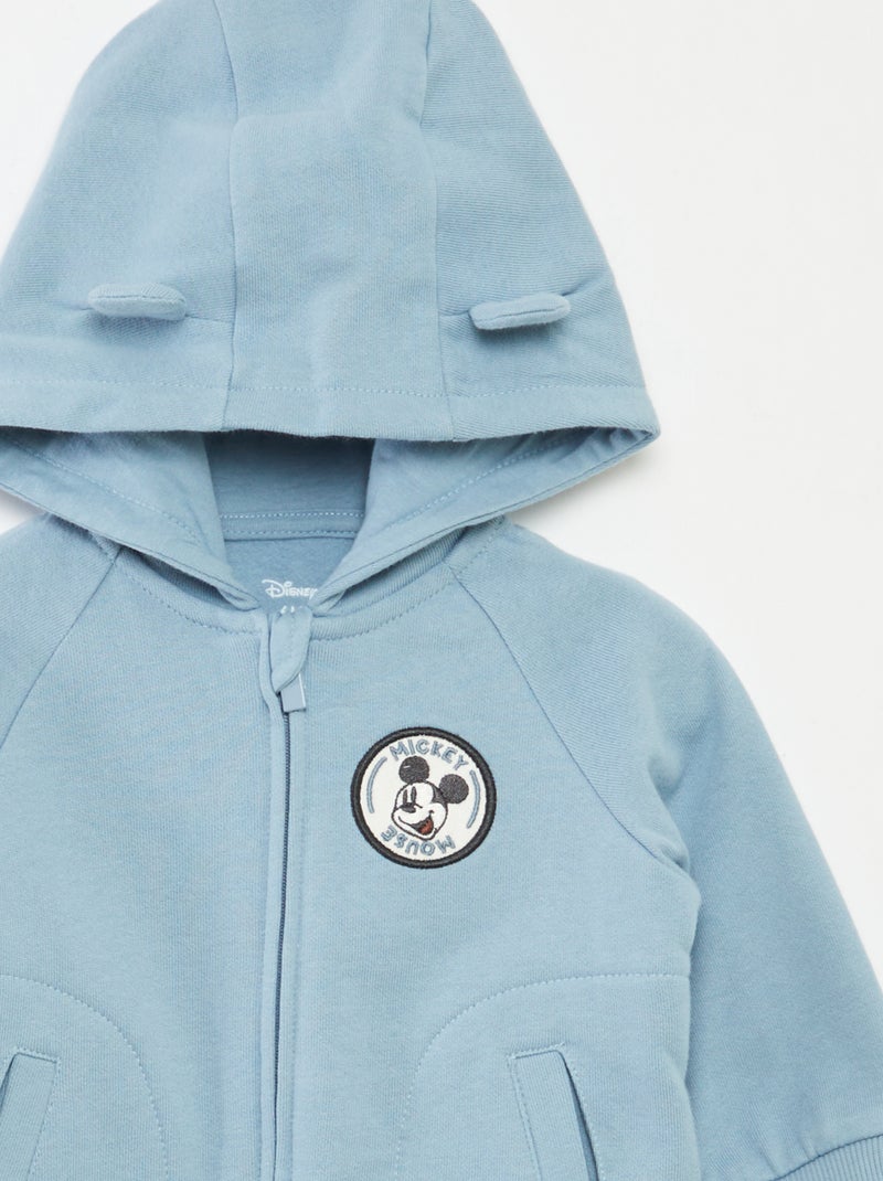 Completo pantaloni t-shirt felpa con cappuccio 'Topolino'