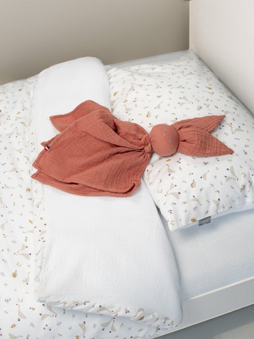 Completo per lettino reversibile in garza di cotone | SEVIRA KIDS - Kiabi