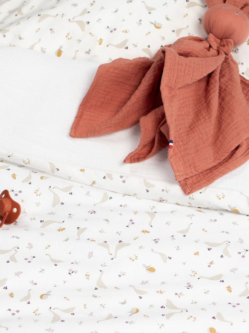 Completo per lettino reversibile in garza di cotone | SEVIRA KIDS - Kiabi