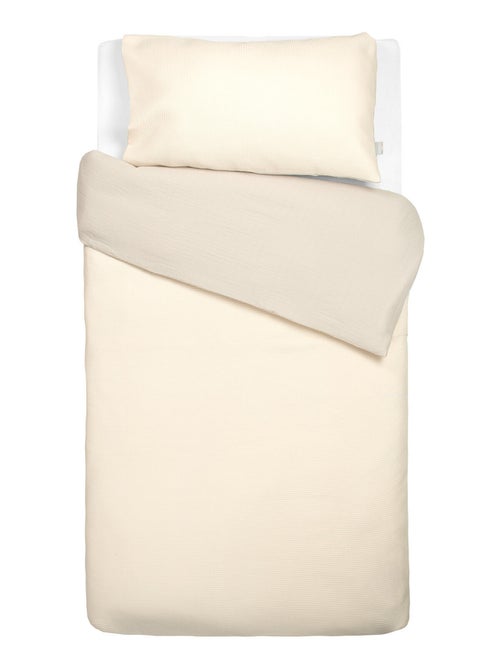 Completo per lettino reversibile in garza di cotone | SEVIRA KIDS - Kiabi