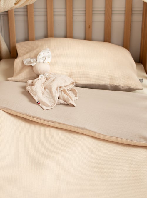 Completo per lettino reversibile in garza di cotone | SEVIRA KIDS - Kiabi
