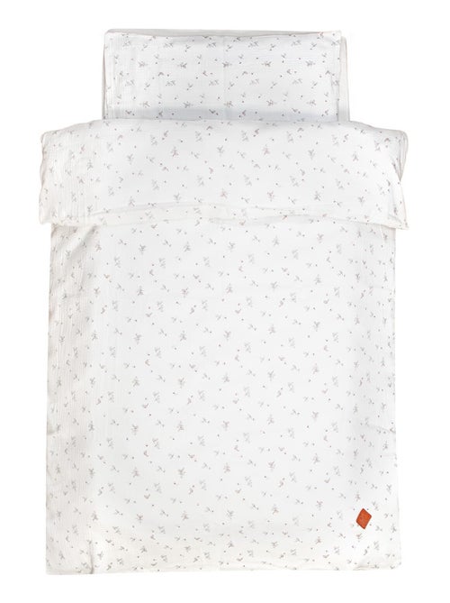 Completo per lettino reversibile in garza di cotone | SEVIRA KIDS - Kiabi
