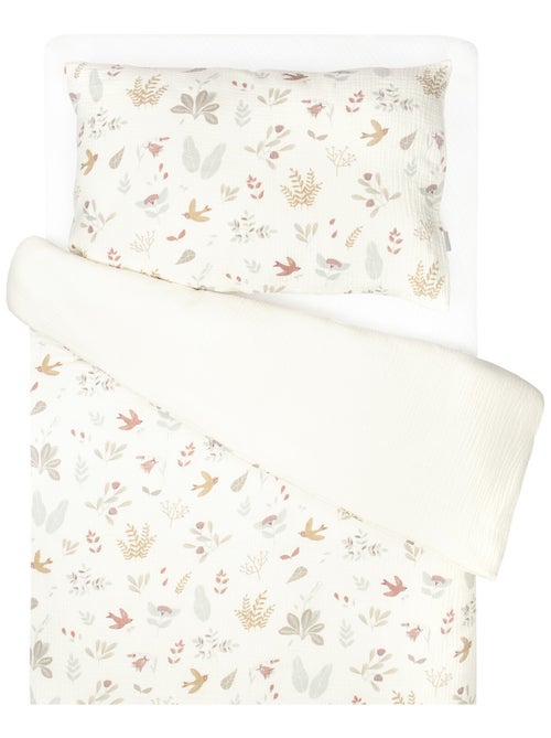Completo per lettino reversibile in garza di cotone | SEVIRA KIDS - Kiabi