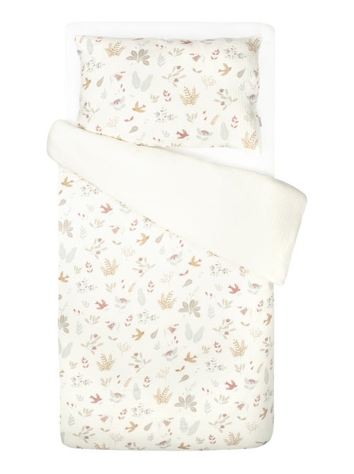 Completo per lettino reversibile in garza di cotone | SEVIRA KIDS - Kiabi