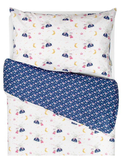 Completo per lettino reversibile in garza di cotone | SEVIRA KIDS - Kiabi