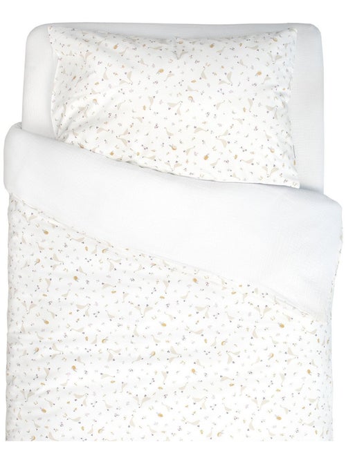 Completo per lettino reversibile in garza di cotone | sevira kids | sevira kids - Kiabi Completo per lettino reversibile in garza di cotone | sevira kids | sevira kids - Kiabi