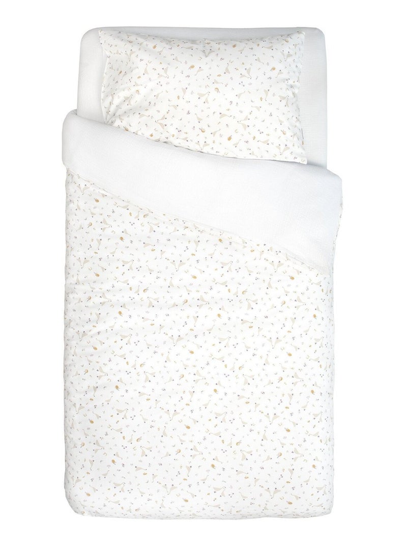Completo per lettino reversibile in garza di cotone | sevira kids | sevira kids Beige - Kiabi
