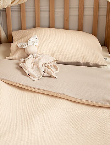 Completo per lettino reversibile in garza di cotone | sevira kids | sevira kids