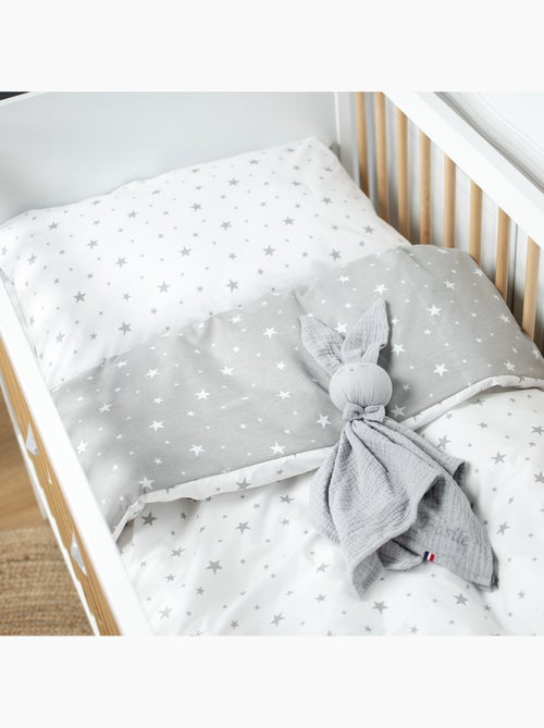 Completo per lettino reversibile in garza di cotone | sevira kids | sevira kids - Kiabi