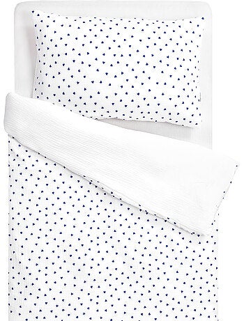 Completo per lettino reversibile in garza di cotone | sevira kids | sevira kids