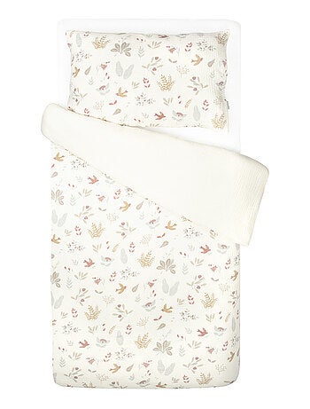 Completo per lettino reversibile in garza di cotone | sevira kids | sevira kids