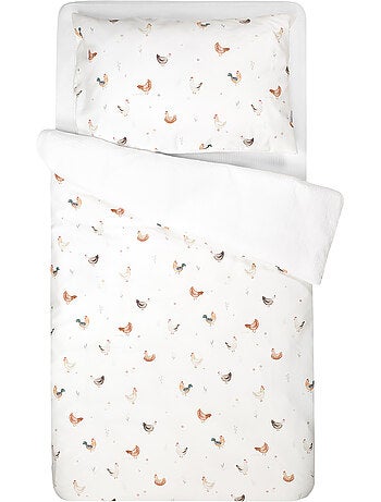 Completo per lettino reversibile in garza di cotone | sevira kids | sevira kids