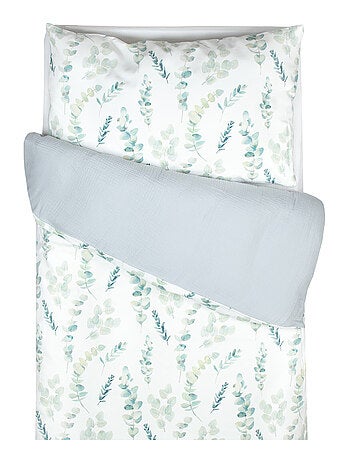 Completo per lettino reversibile in garza di cotone | sevira kids | sevira kids