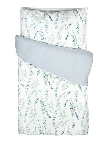 Completo per lettino reversibile in garza di cotone | sevira kids | sevira kids