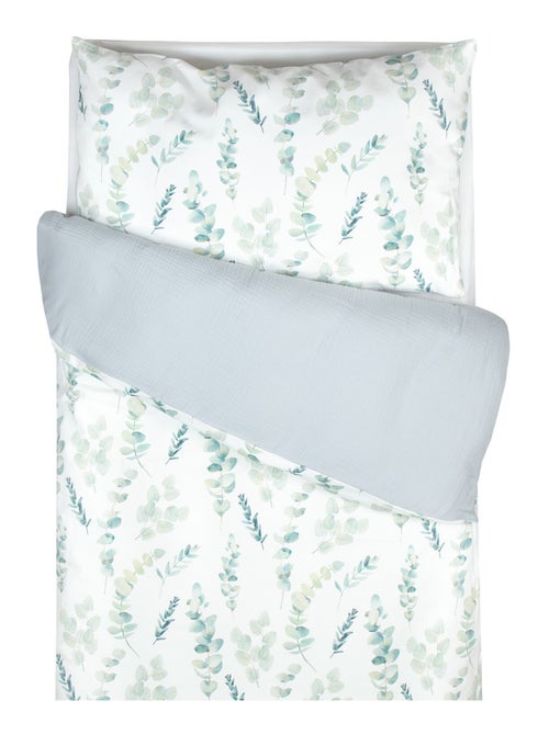 Completo per lettino reversibile in garza di cotone | sevira kids | sevira kids - Kiabi Completo per lettino reversibile in garza di cotone | sevira kids | sevira kids - Kiabi