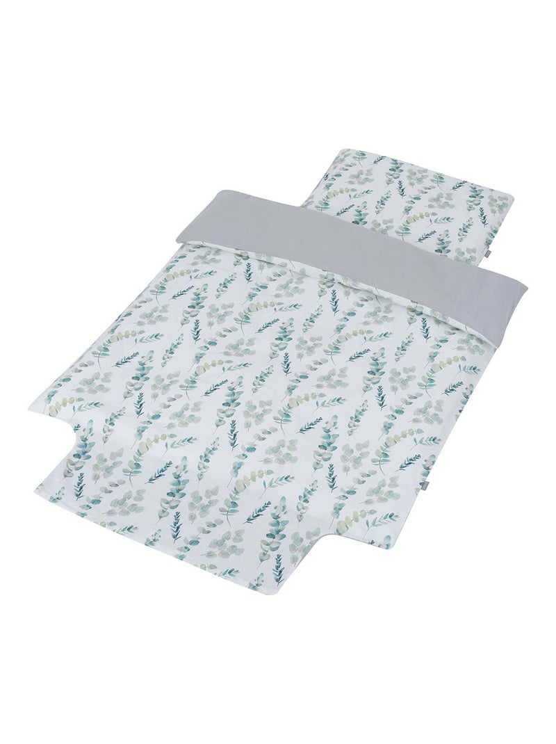 Completo per lettino reversibile in garza di cotone | sevira kids | sevira kids Grigio - Kiabi