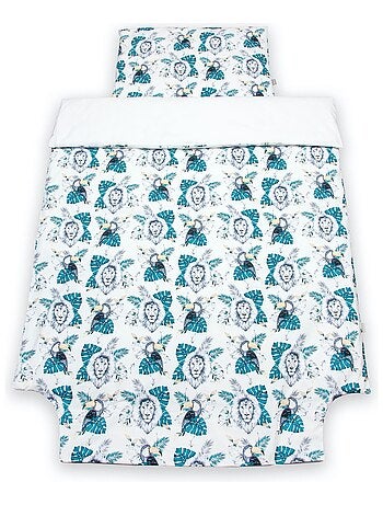 Completo per lettino reversibile in garza di cotone | sevira kids | sevira kids