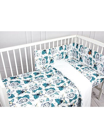 Completo per lettino reversibile in garza di cotone | sevira kids | sevira kids