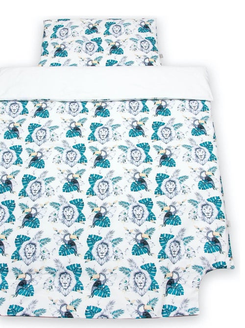 Completo per lettino reversibile in garza di cotone | sevira kids | sevira kids - Kiabi Completo per lettino reversibile in garza di cotone | sevira kids | sevira kids - Kiabi