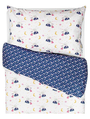 Completo per lettino reversibile in garza di cotone | sevira kids | sevira kids