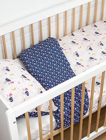 Completo per lettino reversibile in garza di cotone | sevira kids | sevira kids