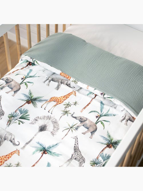 Completo per lettino reversibile in garza di cotone | SEVIRA KIDS - Kiabi