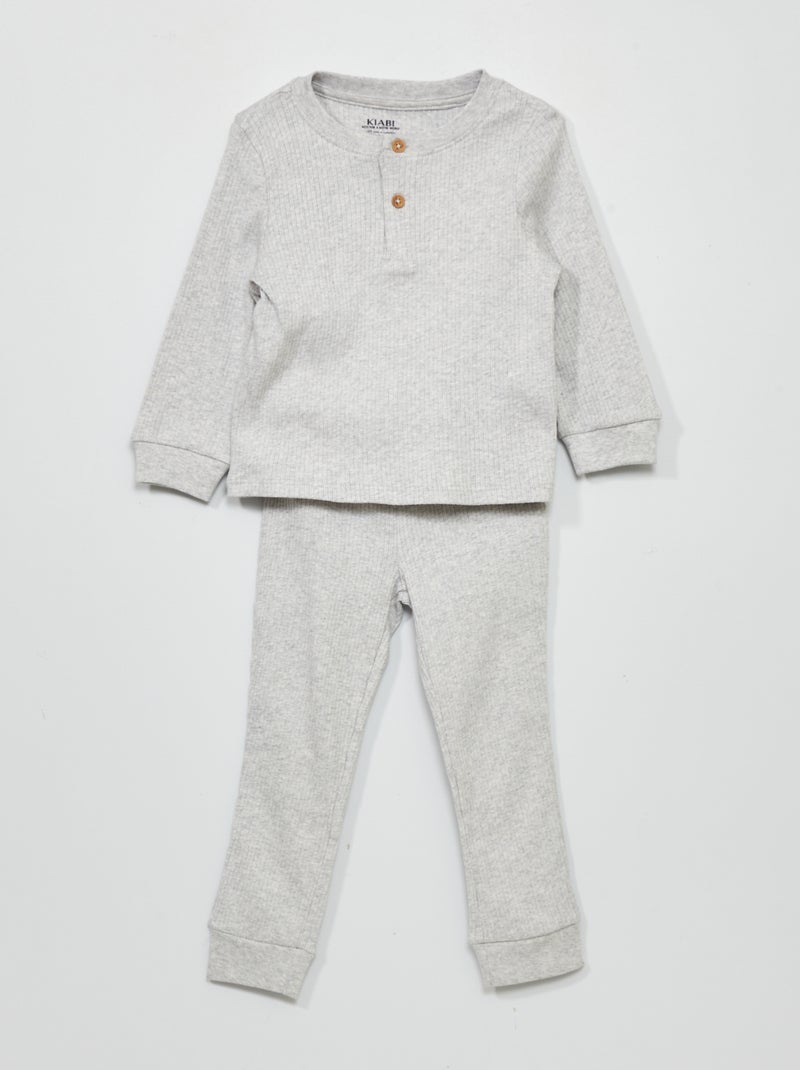 Completo pigiama - 2 pezzi BEIGE - Kiabi