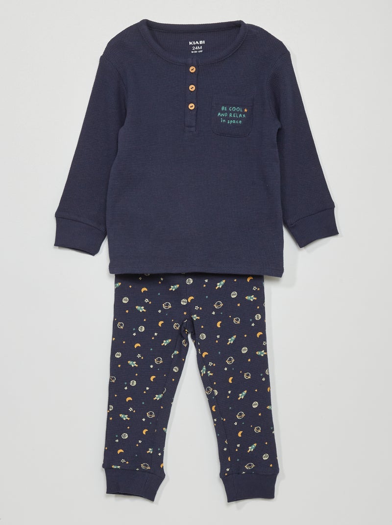 Completo pigiama - 2 pezzi BLU - Kiabi