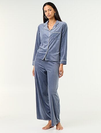 Completo pigiama 2 pezzi - Camicia + pantaloni