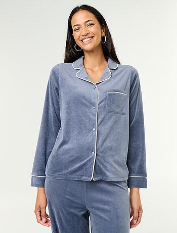 Completo pigiama 2 pezzi - Camicia + pantaloni