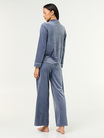 Completo pigiama 2 pezzi - Camicia + pantaloni