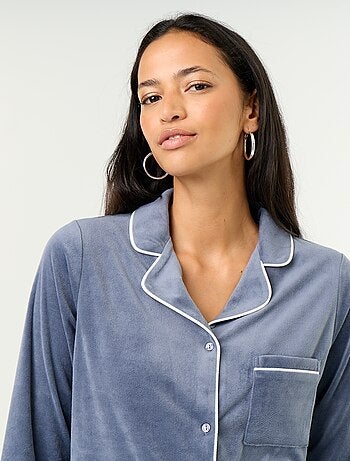 Completo pigiama 2 pezzi - Camicia + pantaloni
