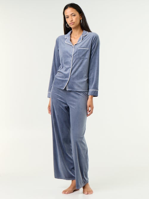 Completo pigiama 2 pezzi - Camicia + pantalone - Kiabi Completo pigiama 2 pezzi - Camicia + pantalone - Kiabi