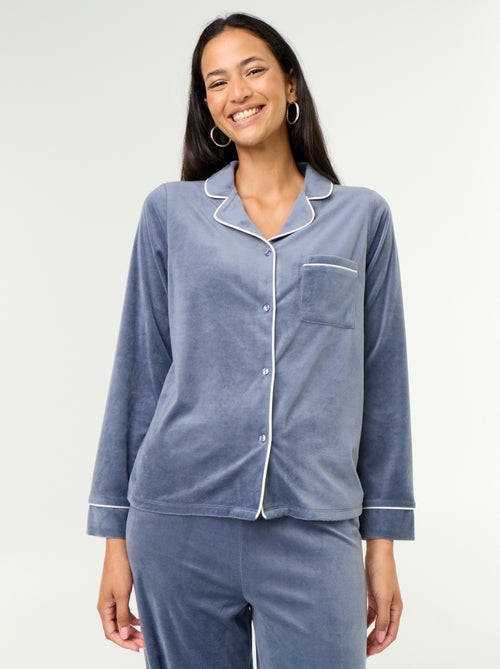 Completo pigiama 2 pezzi - Camicia + pantalone - Kiabi Completo pigiama 2 pezzi - Camicia + pantalone - Kiabi
