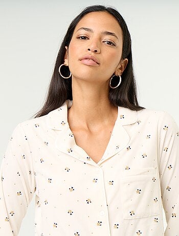 Completo pigiama 2 pezzi - Camicia + pantaloni