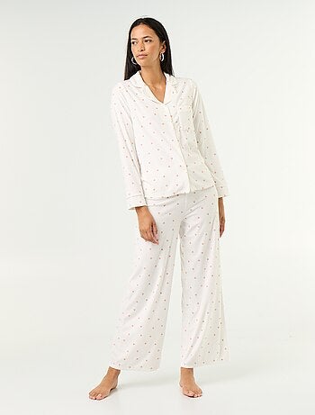 Completo pigiama 2 pezzi - Camicia + pantaloni