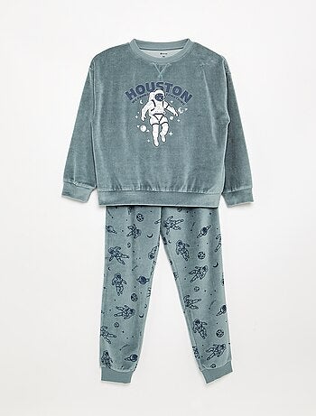 Completo pigiama 2 pezzi - Felpa + pantaloni
