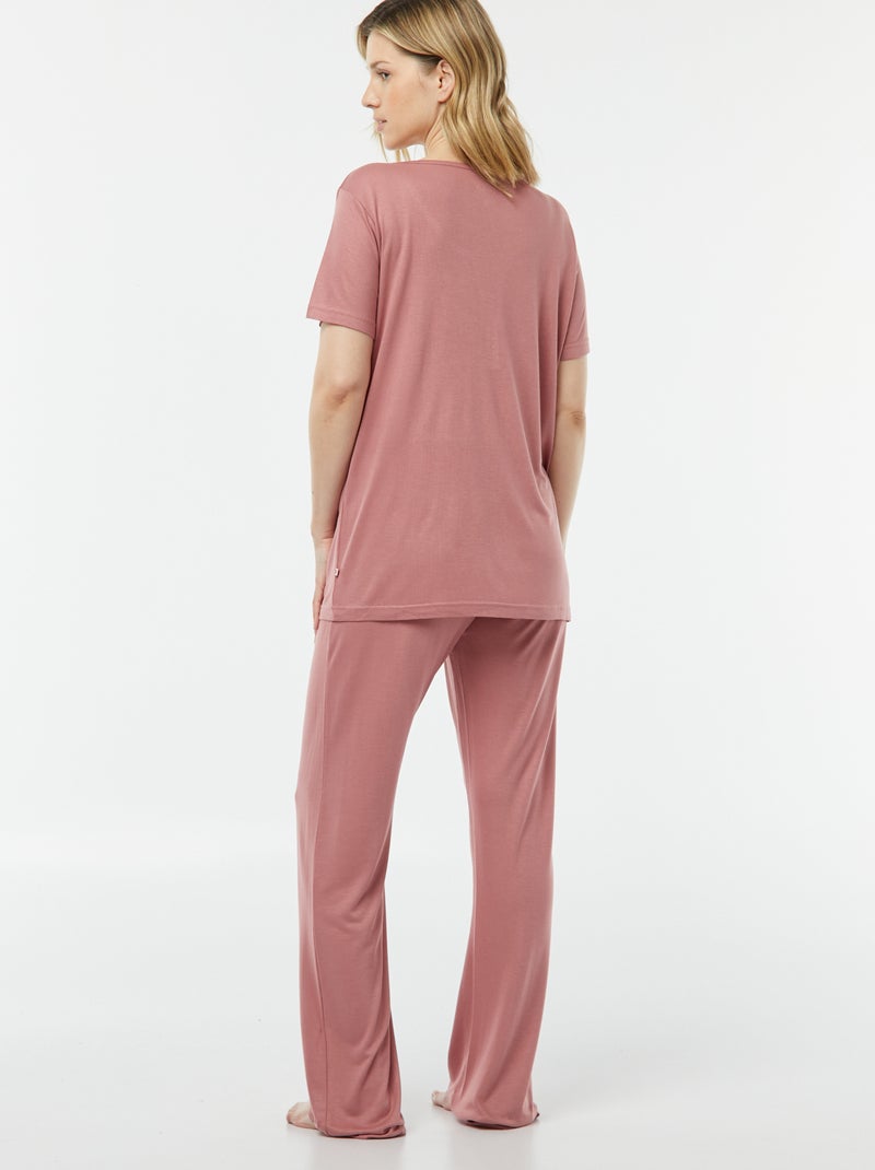 Completo pigiama 2 pezzi 'Dodo' ROSA - Kiabi