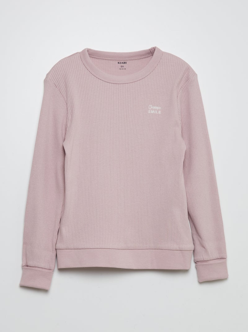 Completo pigiama 2 pezzi ROSA - Kiabi