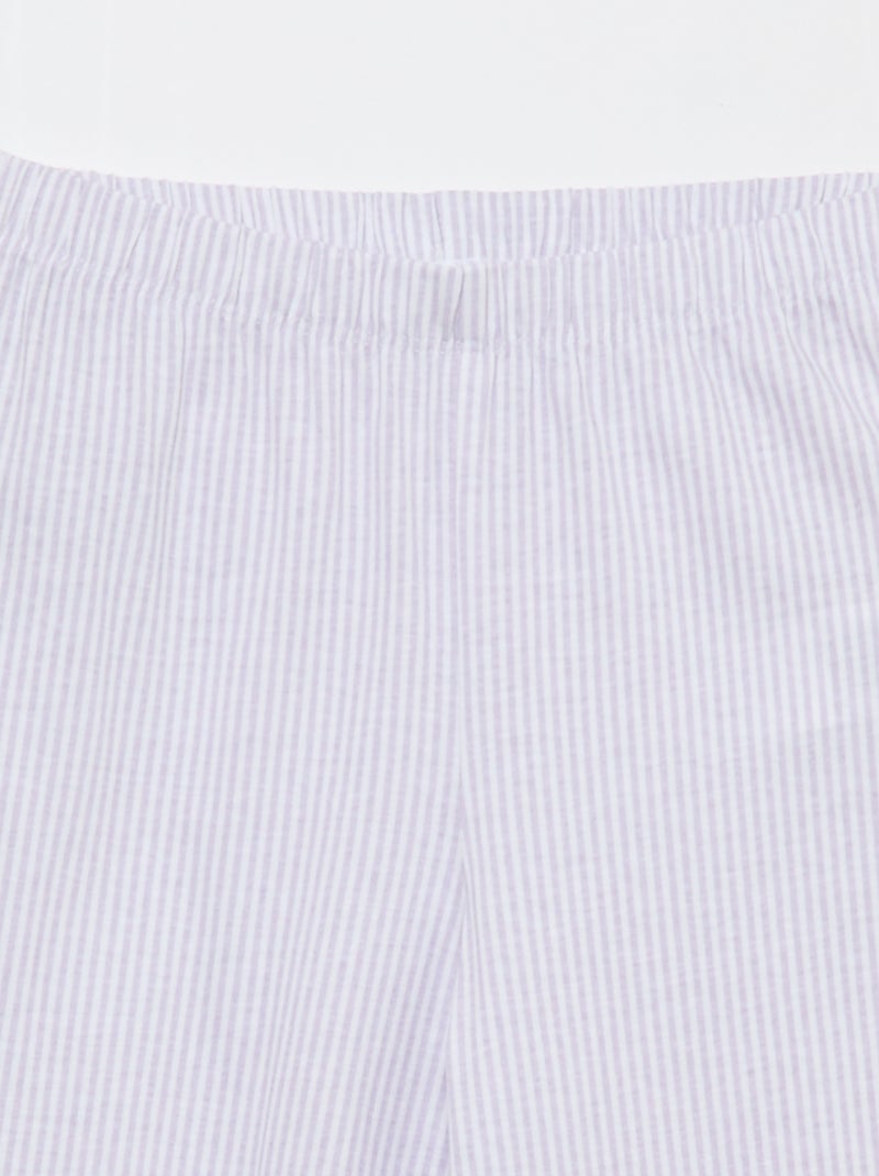 Completo pigiama 2 pezzi 'Stitch' - 2 pezzi Viola - Kiabi