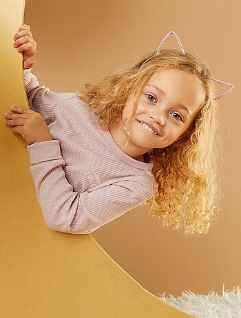 Completo pigiama a coste taglia unica - 2 pezzi