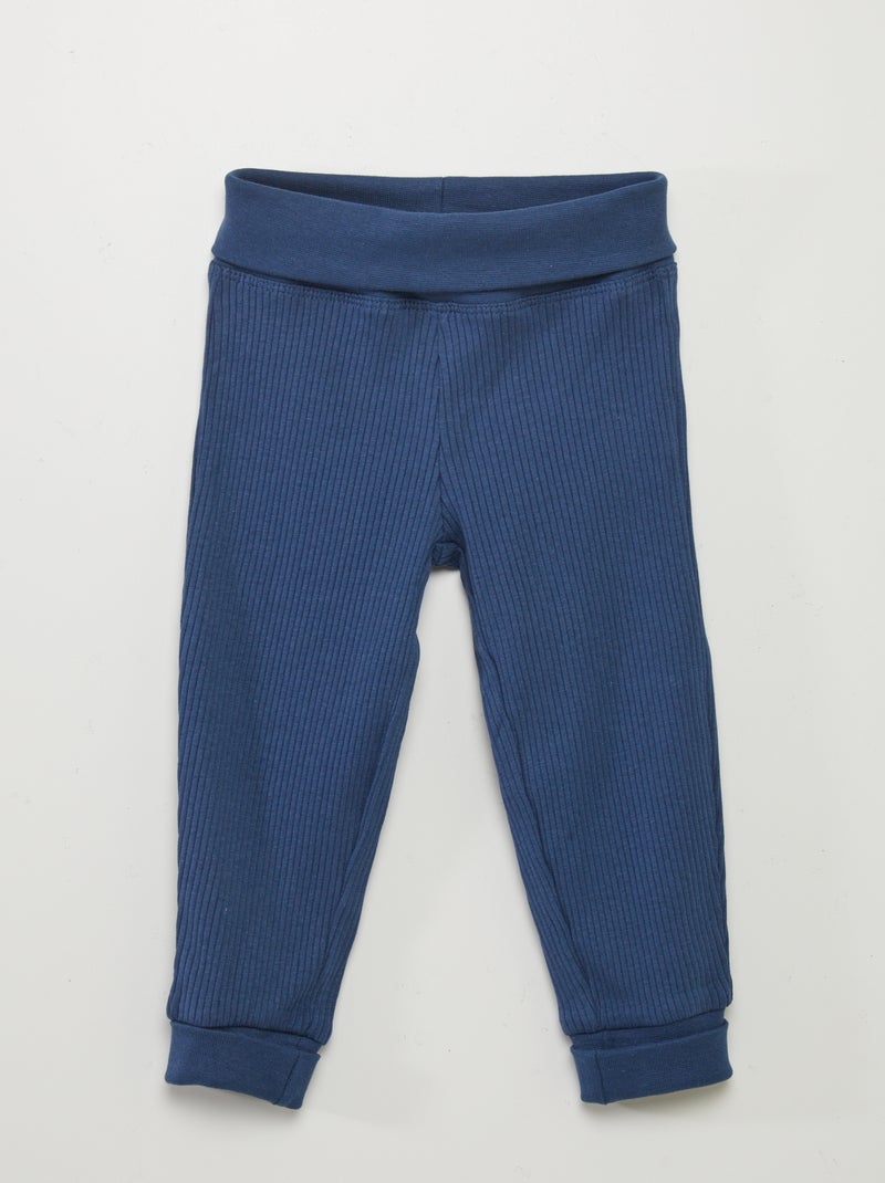 Completo pigiama a coste taglia unica - 2 pezzi VERDE - Kiabi