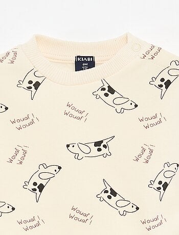 Completo pigiama all-over