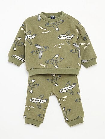 Completo pigiama all-over